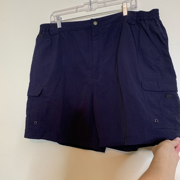 Bass Pro Navy Cargo Performance Shorts Sz 42 - Picture 4 of 11